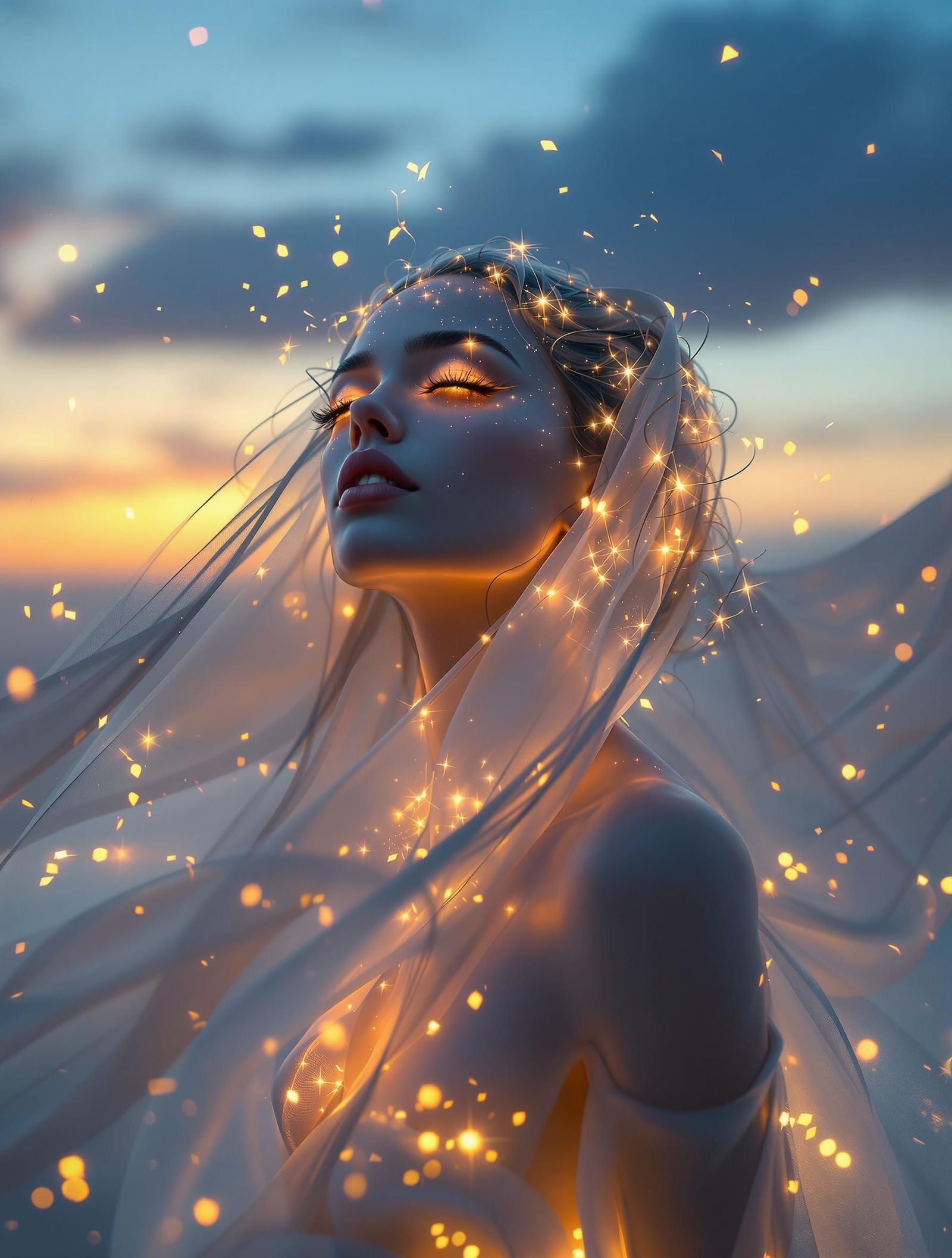 Her full body swaying hypnotically to the rhythm of ancient, pulsating beats