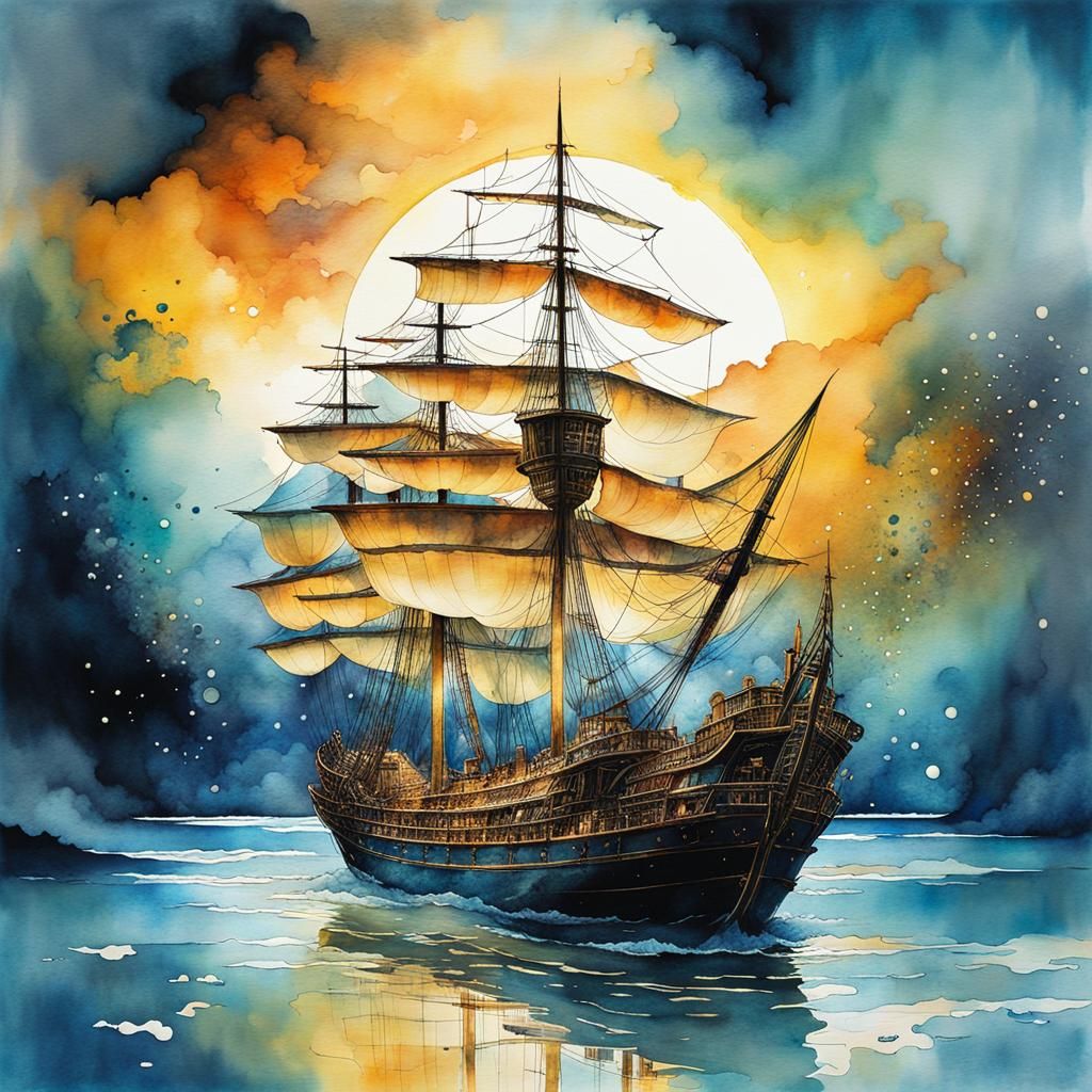 Sailing home  by @Ursula