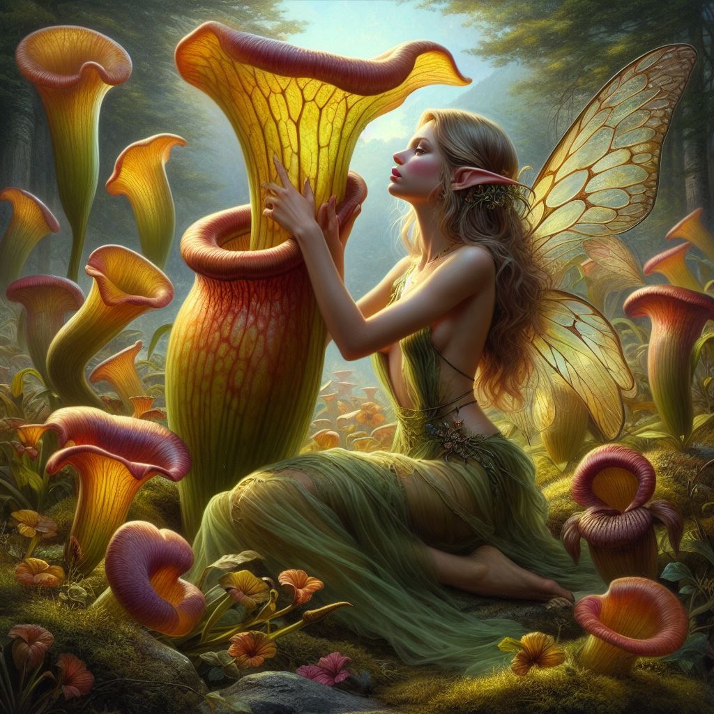 Tending a Pitcher Plant