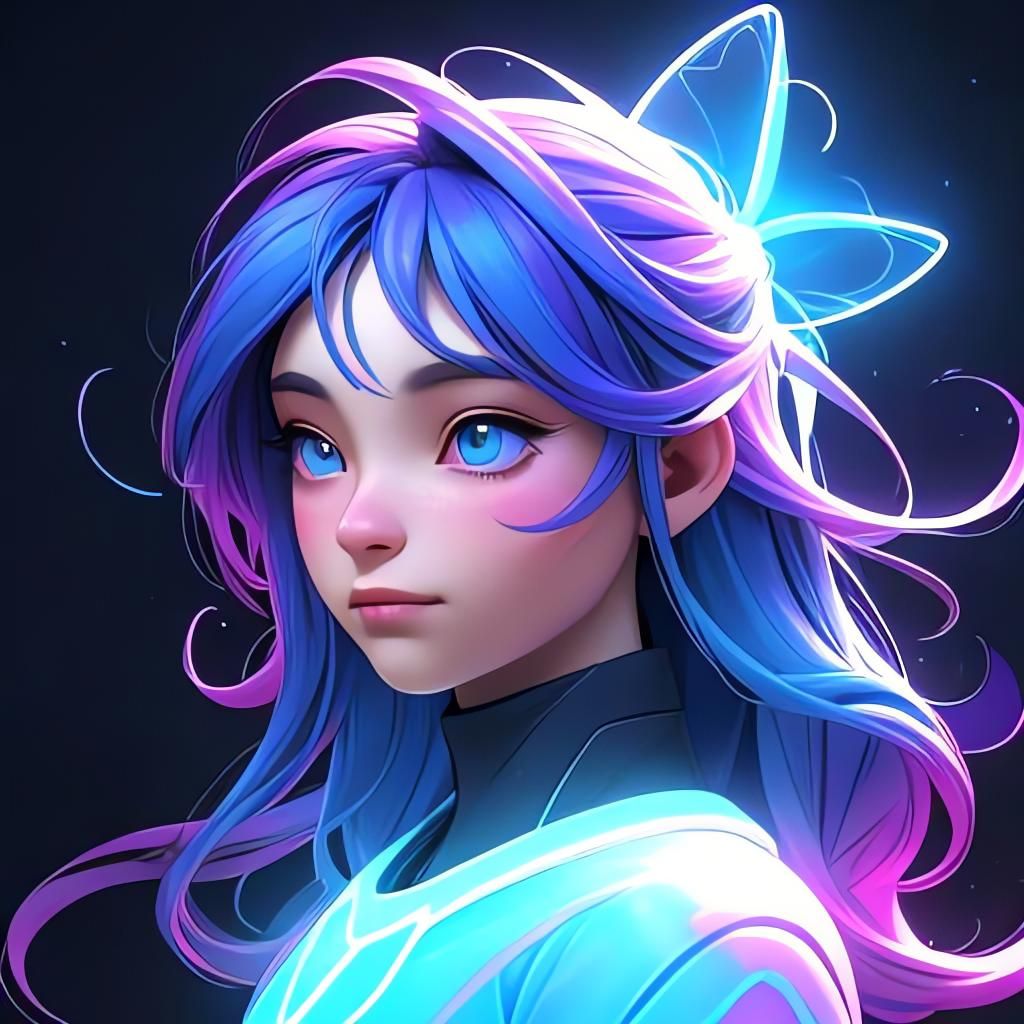 mariposa espacial de venus brilla como un estrella
