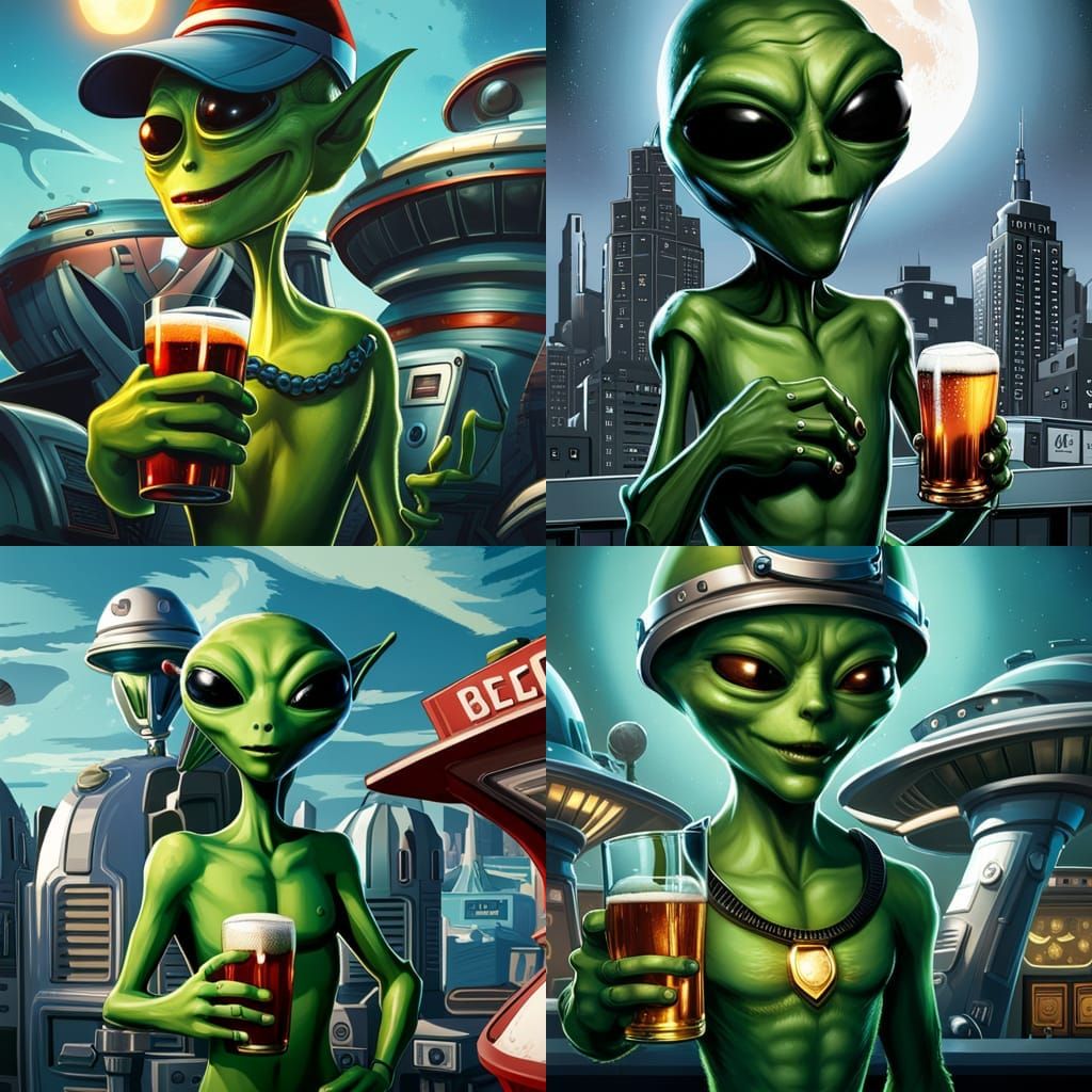 Just an alien be social