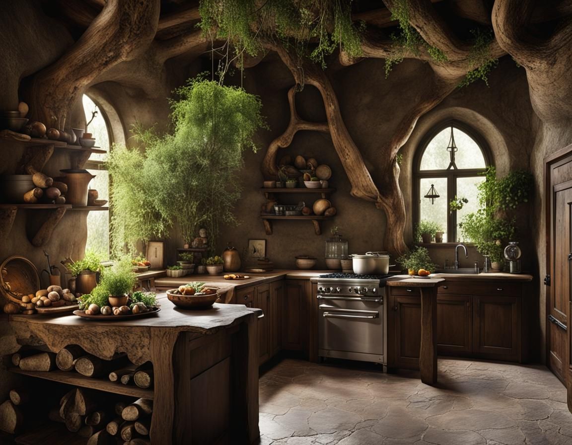 Enchanted store forest kitchen