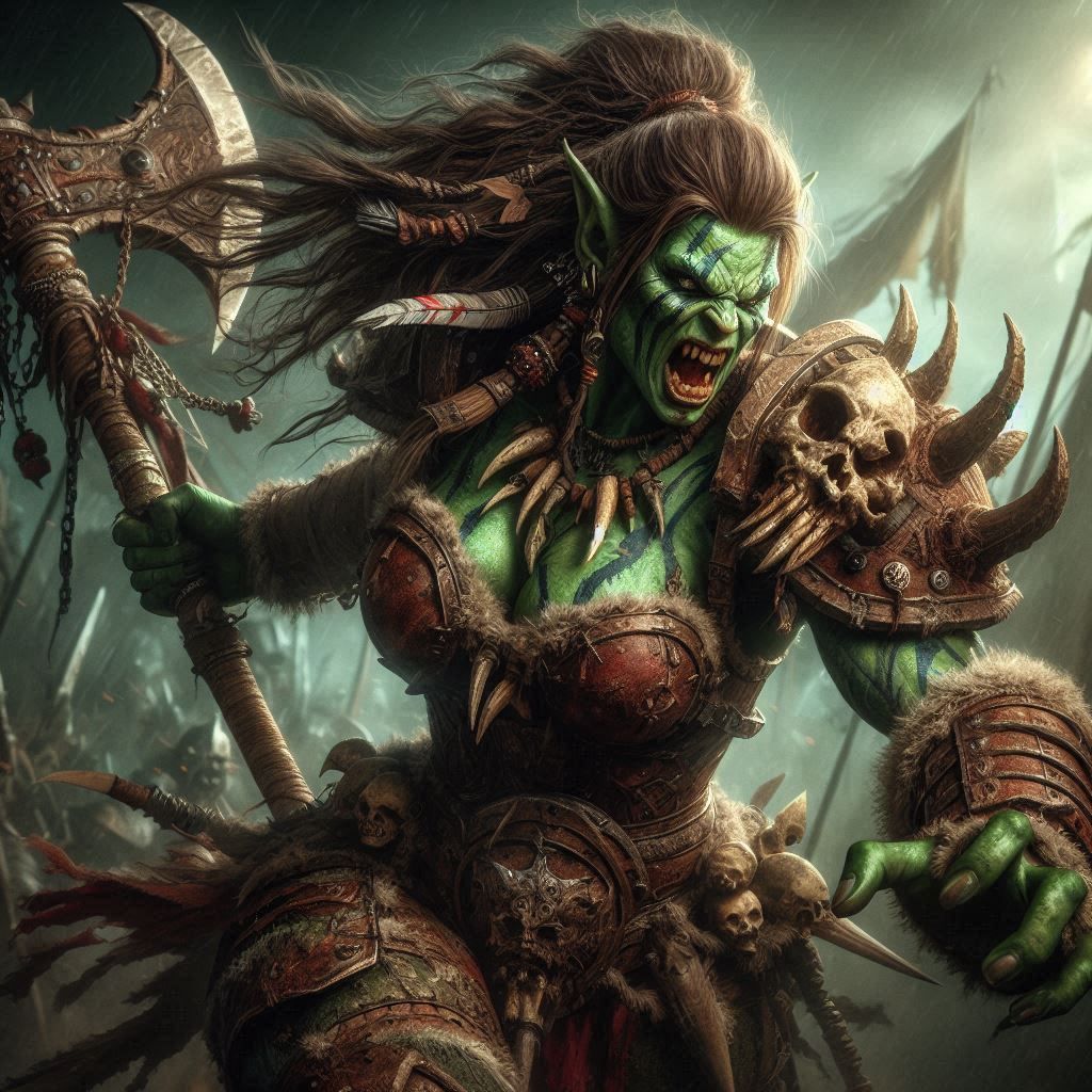 "Her life for the Horde"