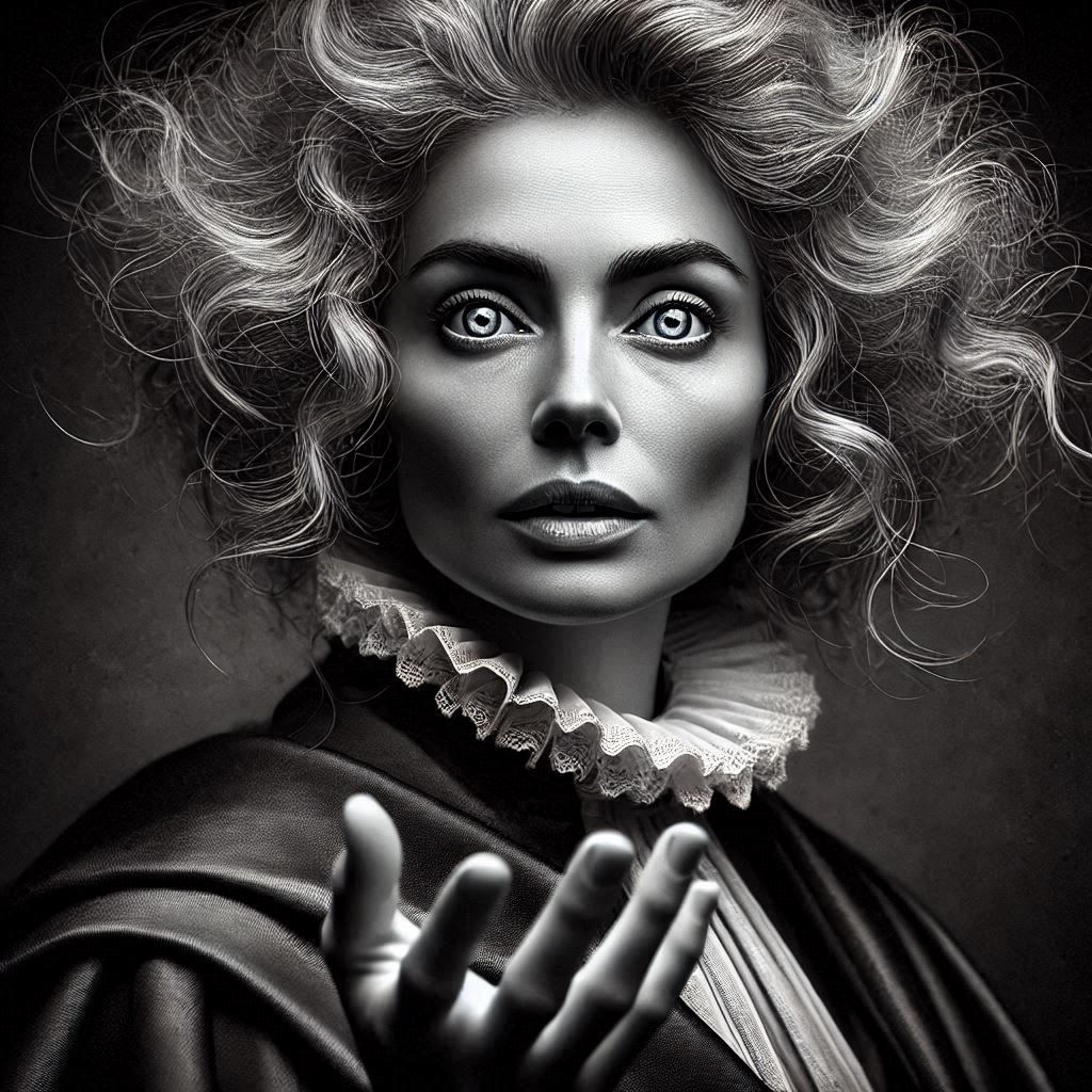 Portrait of a worker - Mina, actress