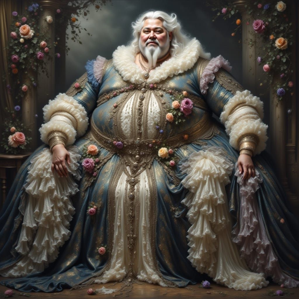 <lora:Over t top Intensity:1.0> <lora:Princess Intensity:1.0> <lora:Represent Intensity:1.0> <lora:Man Intensity:1.0> Beautiful portrait of ...