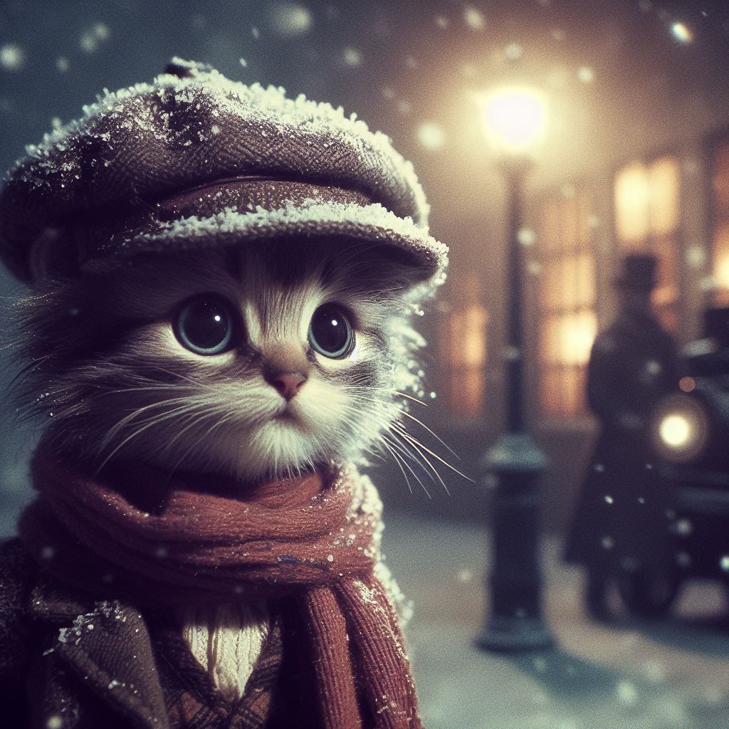 the urchin cat  by @vegenia