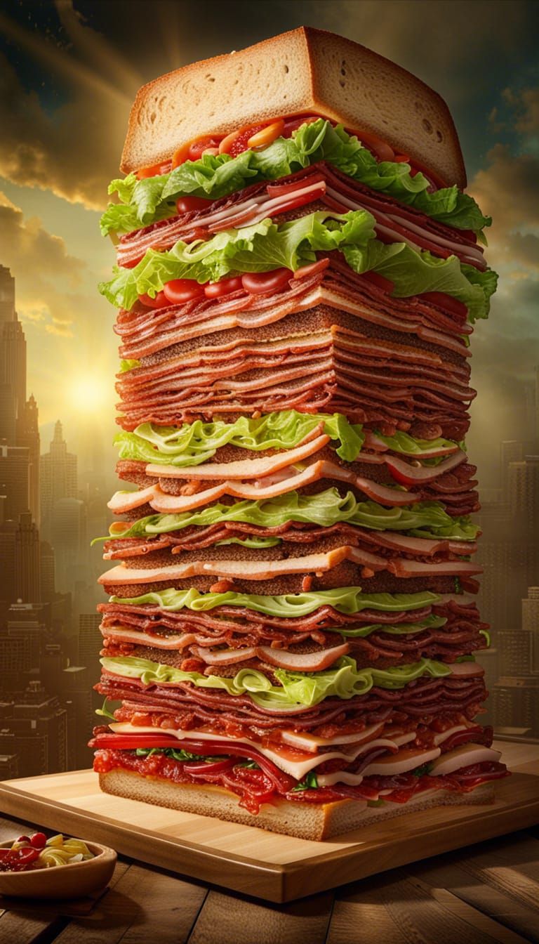 100foottall BLT AI Generated Artwork NightCafe Creator