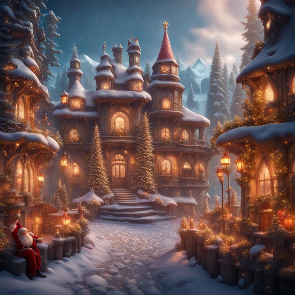 STUNNINGLY BEAUTIFUL FAIRY-TALE, FINELY DETAILED MAGICAL SAN...