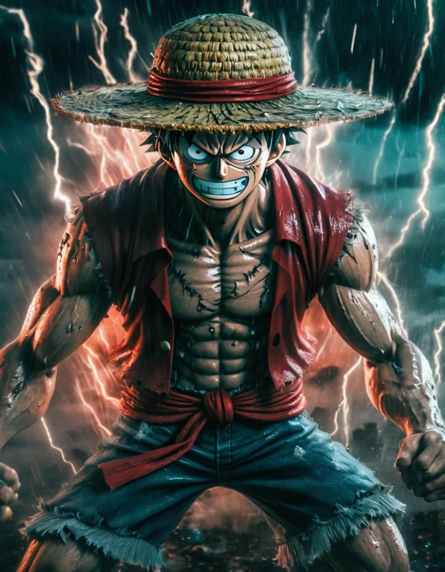 Luffy  by @Wesker