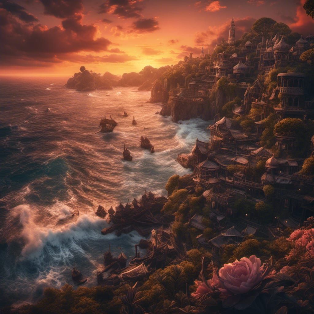 Vanilla Fantasy Sunset Twilight