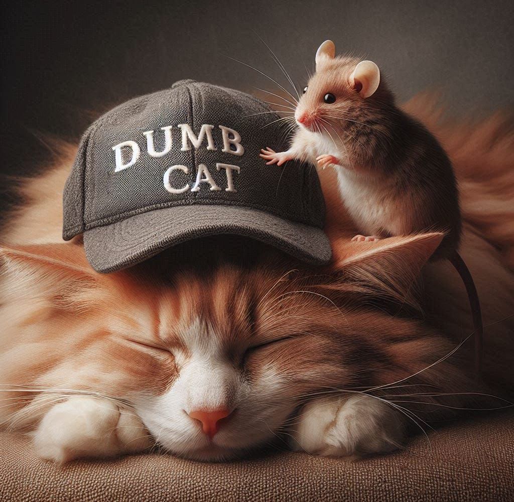 Dumb Cat!