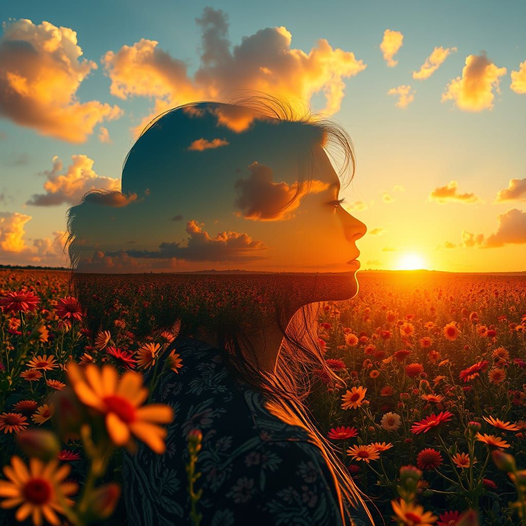 Double exposure  by @Aninha 