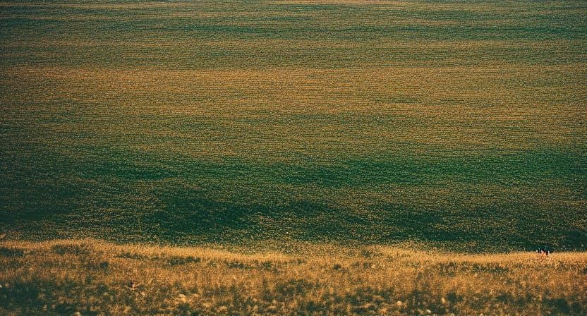 35mm film grain landscape