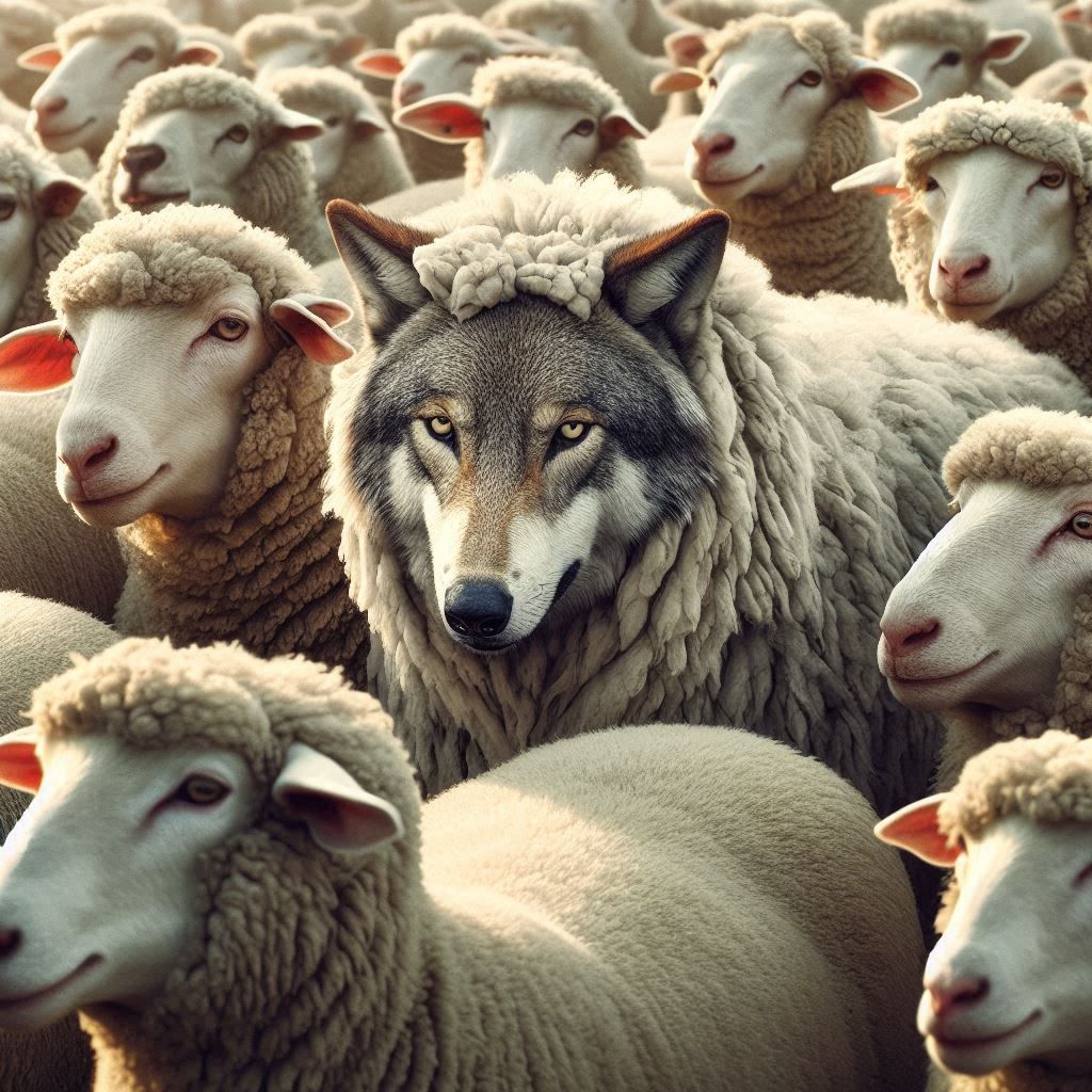 A wolf in sheepskin