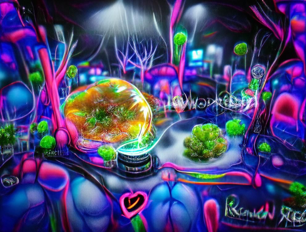 (Inside the world of a Marijuana resin gland) 8k resolution ...