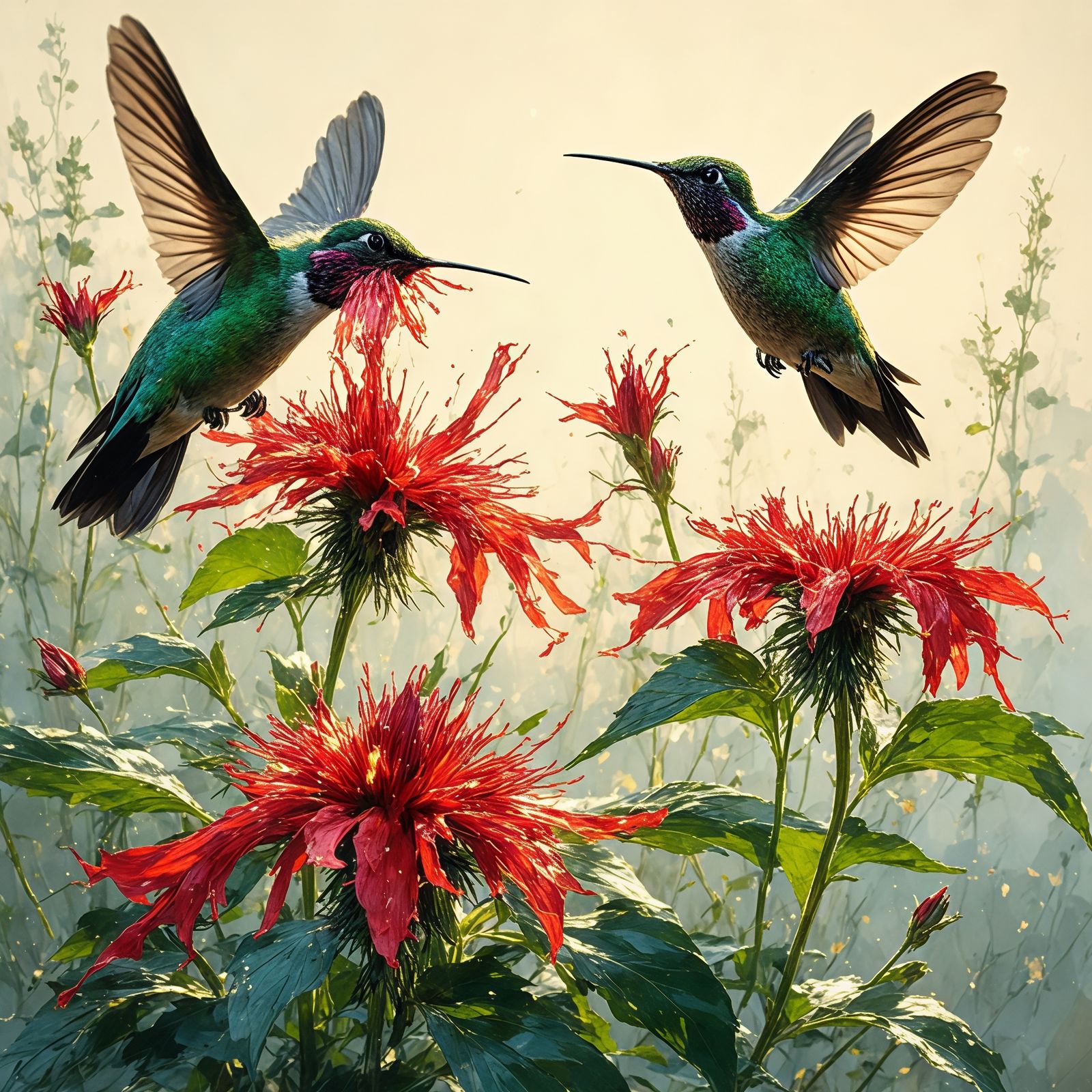 Fun with SD3.5 - Flowers!