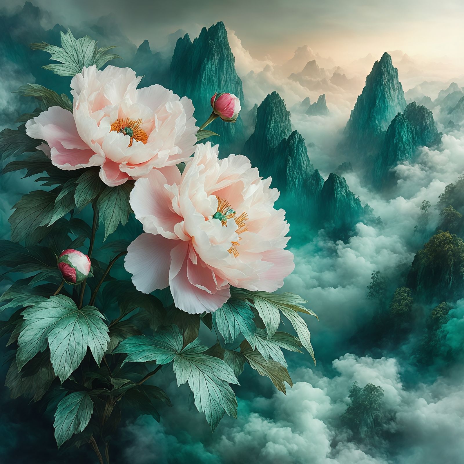 Fun with SD3.5 - Flowers!