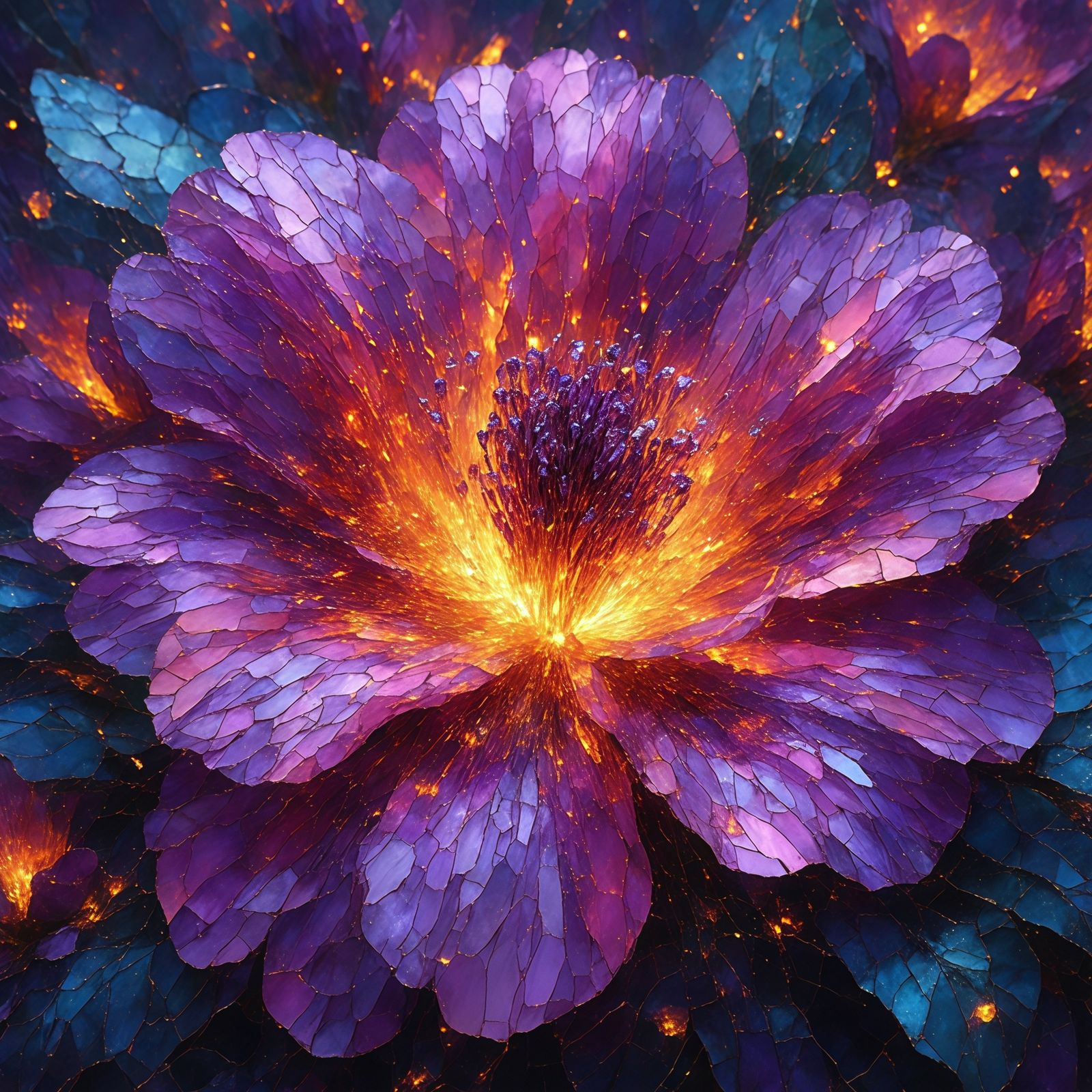 Fun with SD3.5 - Flowers!