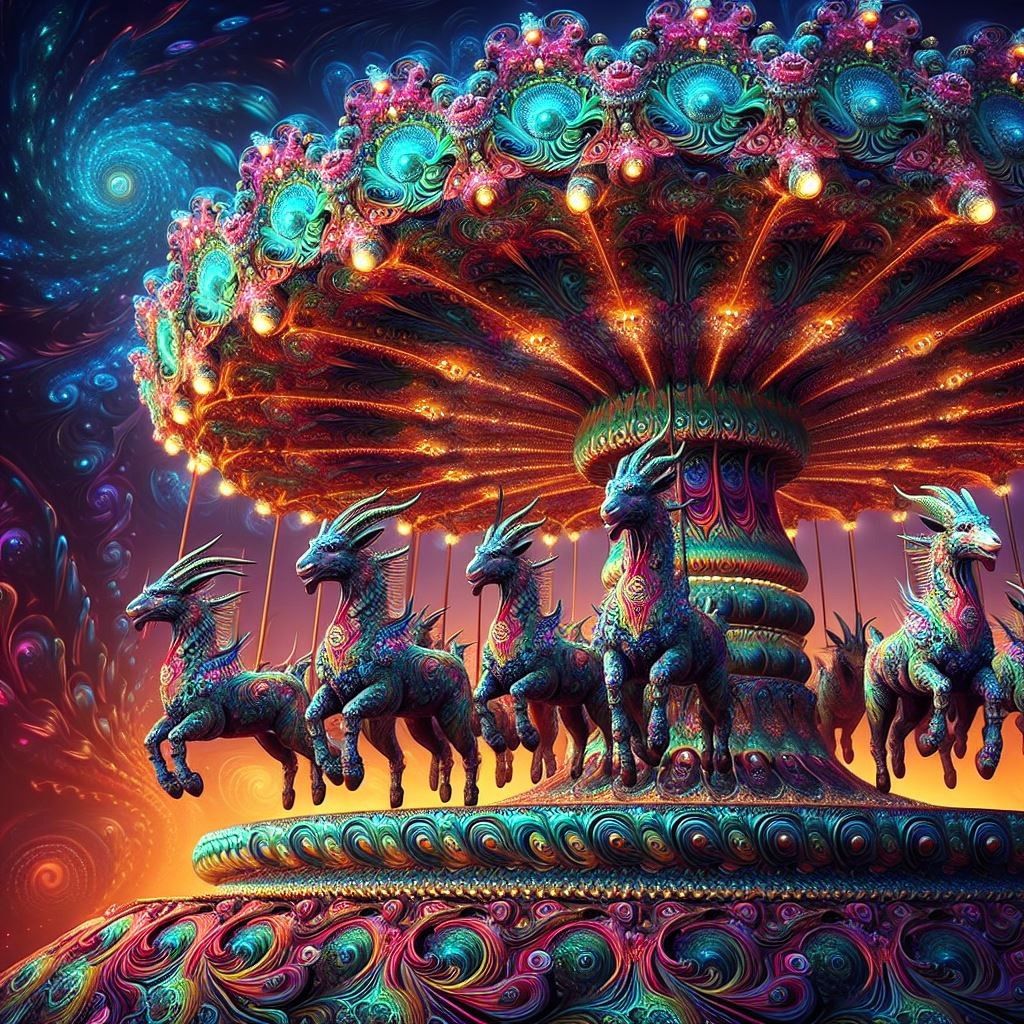 Carousel of Goats
