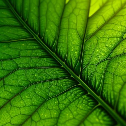 Macro photography, chlorophyll