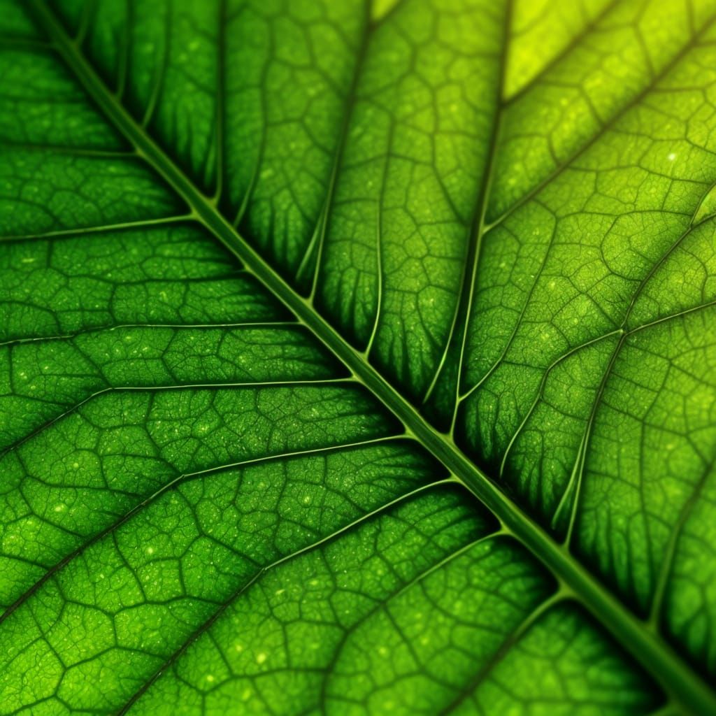 Macro photography, chlorophyll  by @Windoula