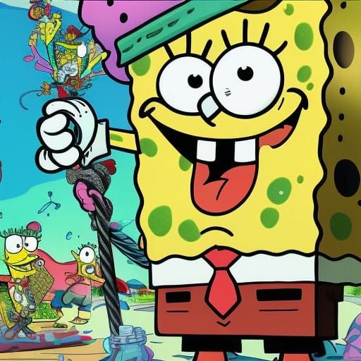 spongebob-fired-from-krusty-krab-for-failing-a-drug-test-intricately