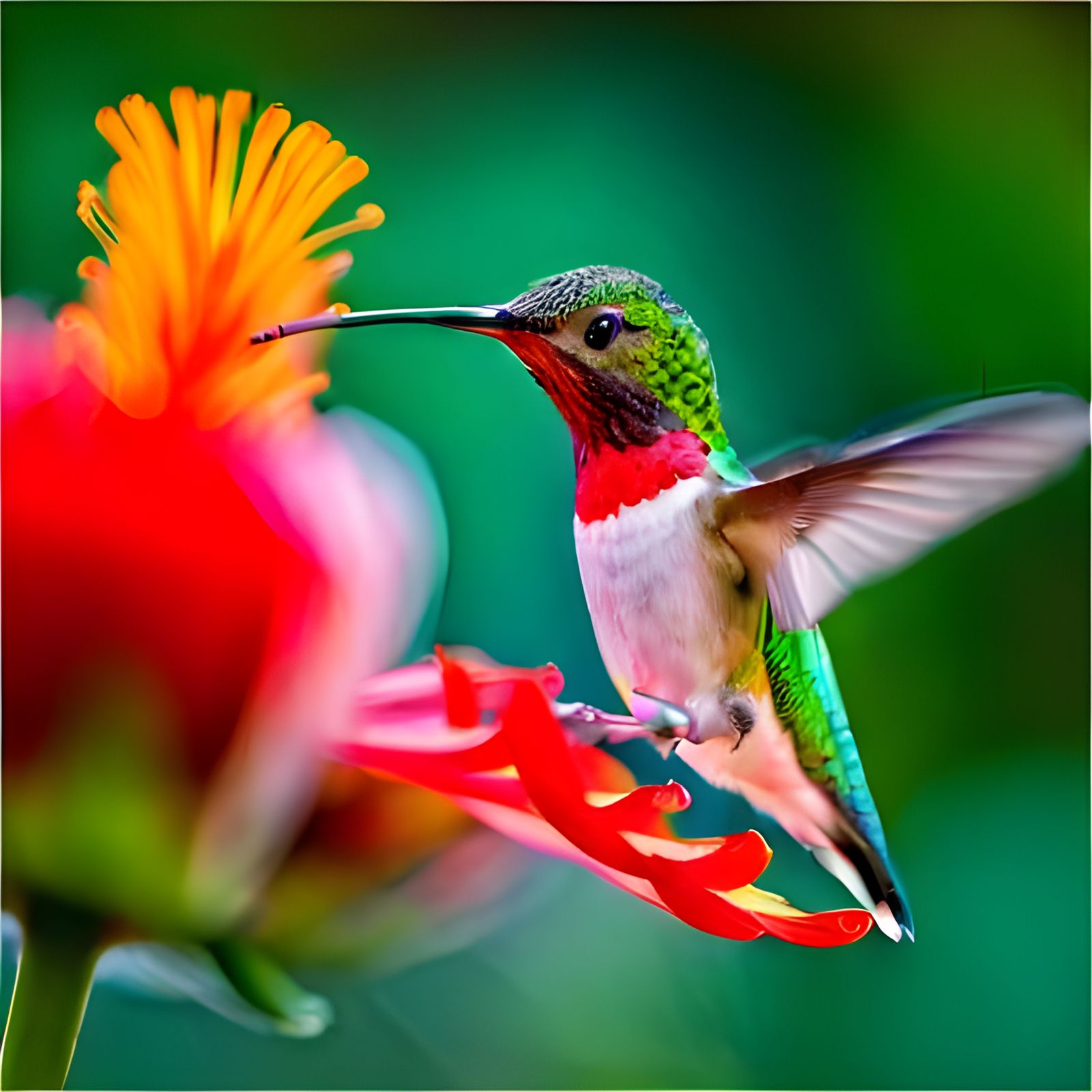 Humming bird  by @PTBOY