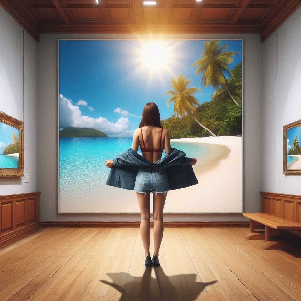 Go swimming at the beach