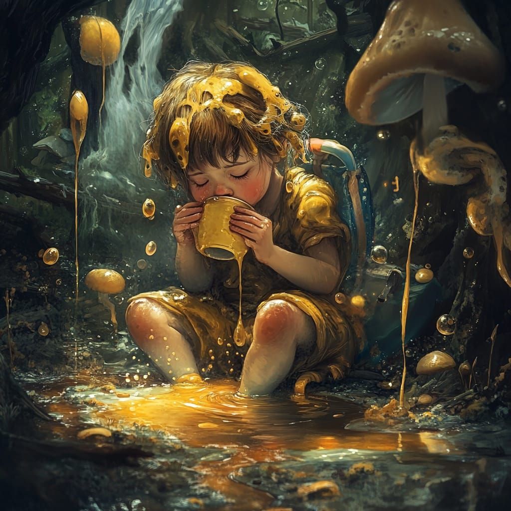 Whispers of the Golden Grove  by @Gecko6955