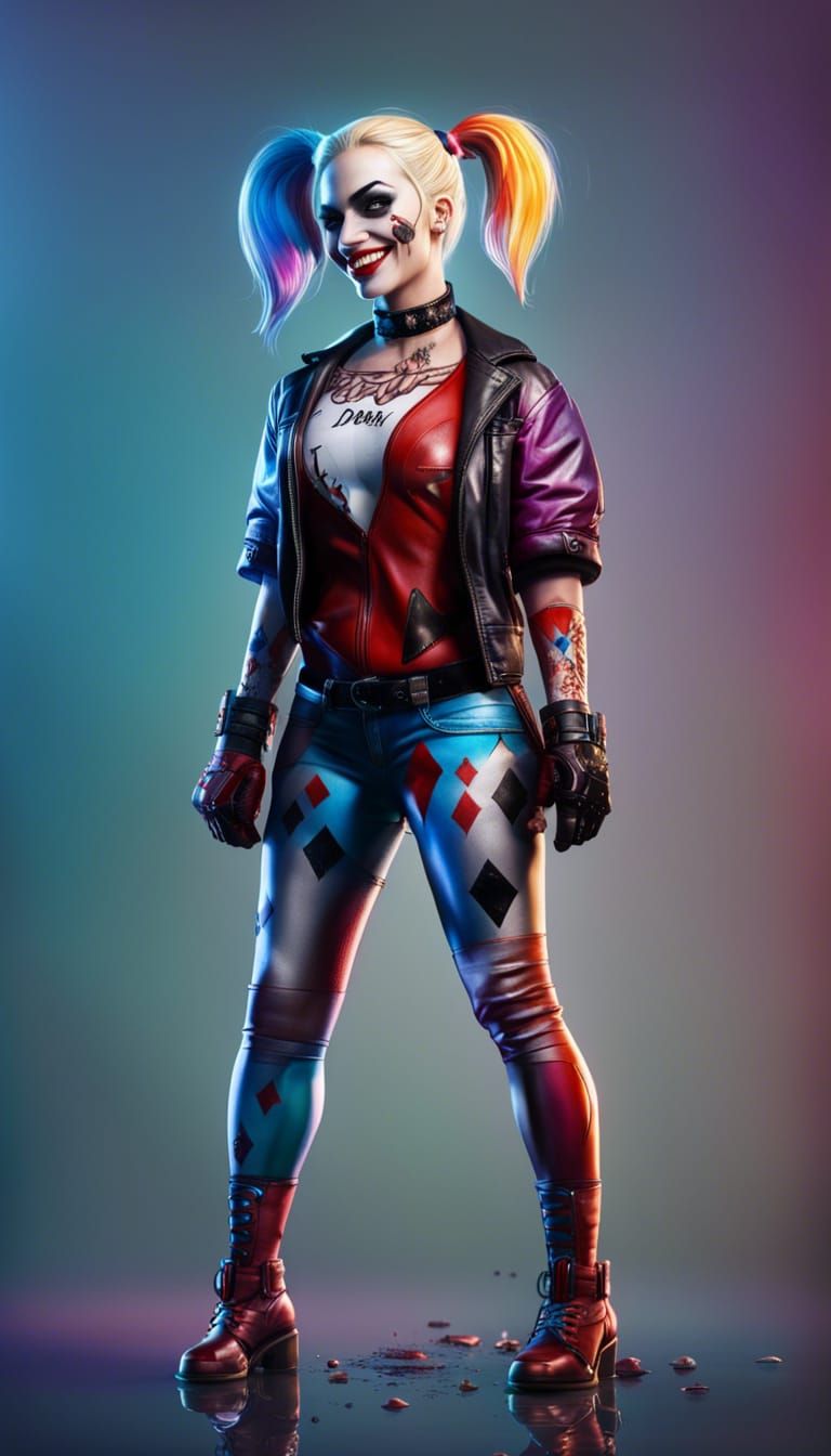 Harley Quinn - AI Generated Artwork - NightCafe Creator