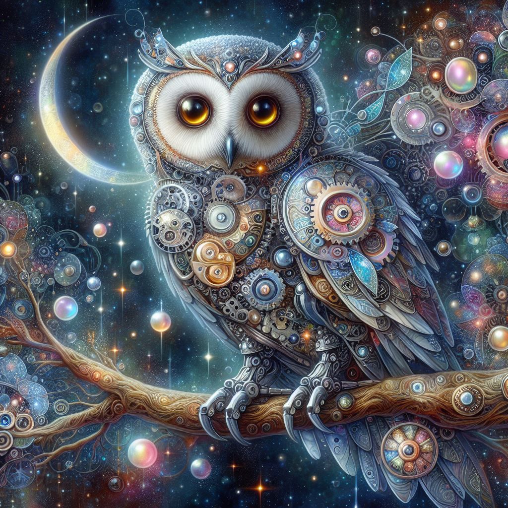 Cyborg Robotic Owl (1)