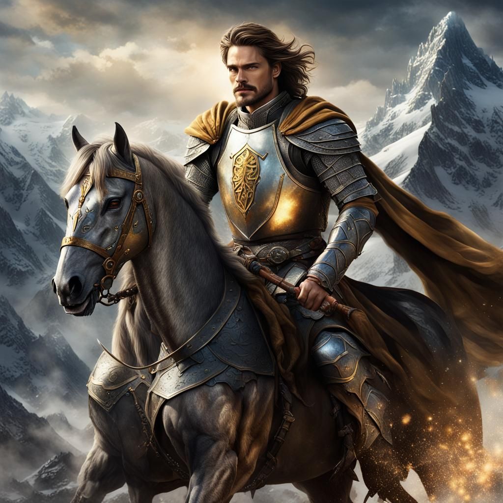Dragonlance. Sturm on horseback.