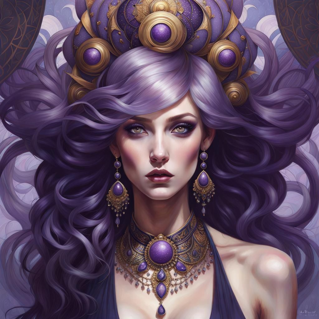 elaborate woman