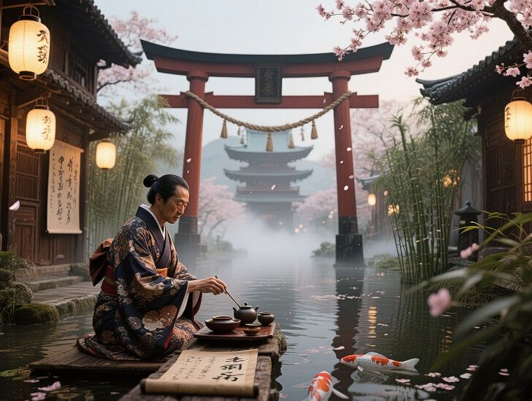 11/15/2025-Japanese Culture Art By Archangel Tara