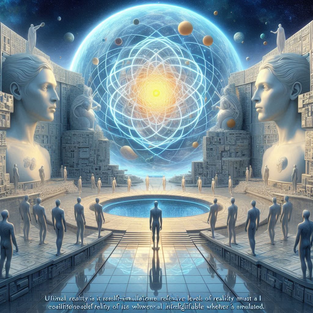 The Reality Self-Simulation Principle  ultimate reality is i...