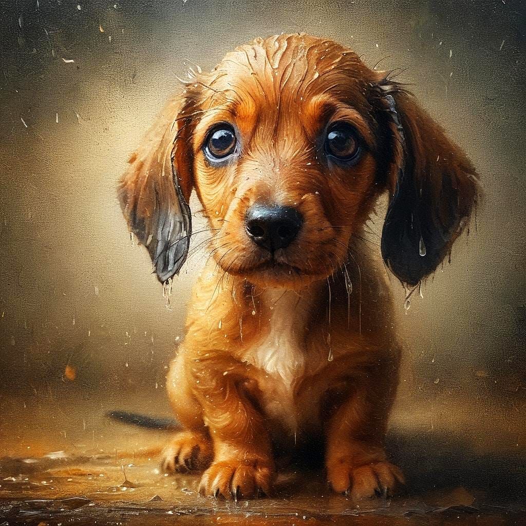 Dachshund  by @Alice