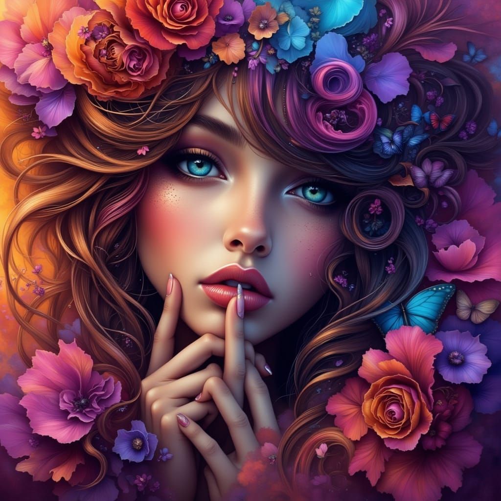 <lora:Darkly Magical:1.0> <lora:Beauty Mimosa:1.0> <lora:Hand Drawn Bohemian:1.0> she stood just a whisper away and the beautiful never knew...