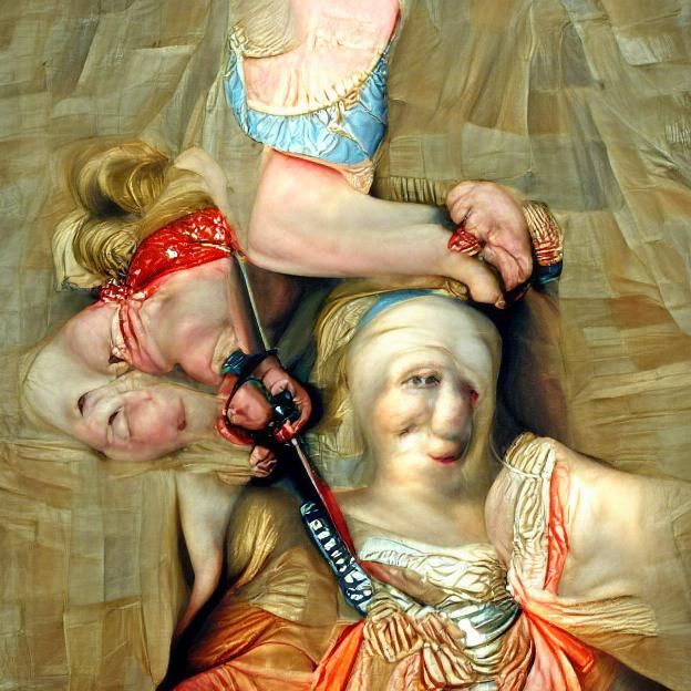 Judith beheading Holofernes