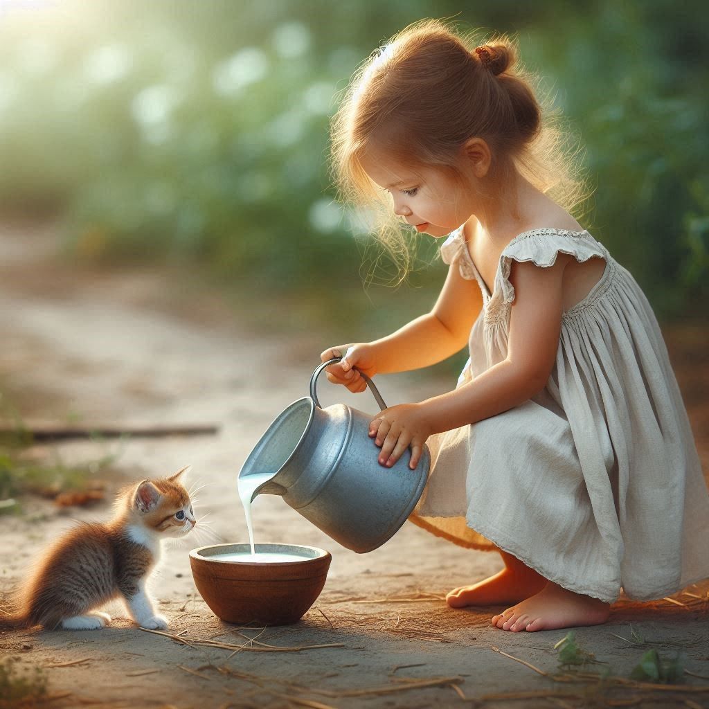 Milk for Kitten