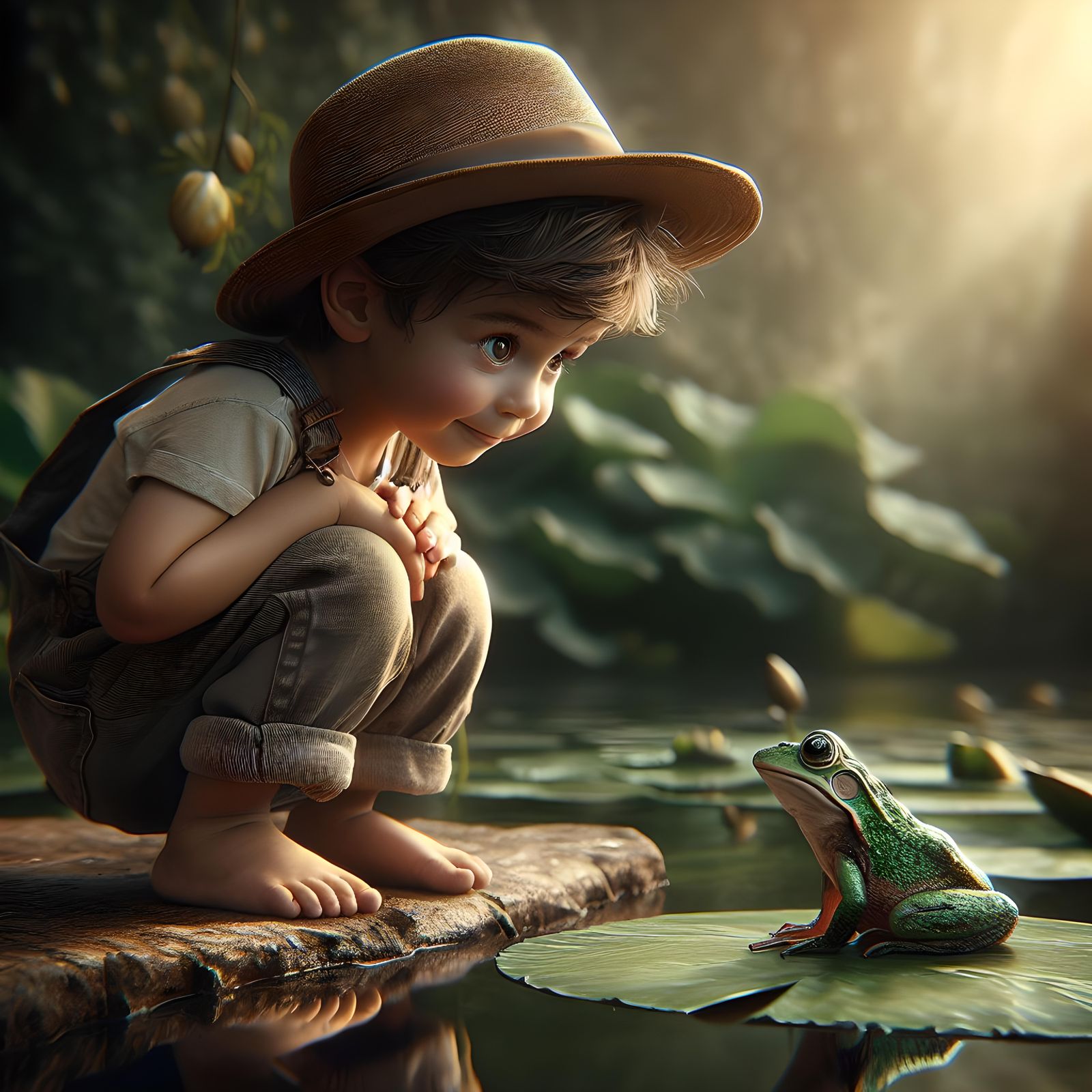 well hello there, mr. frog!