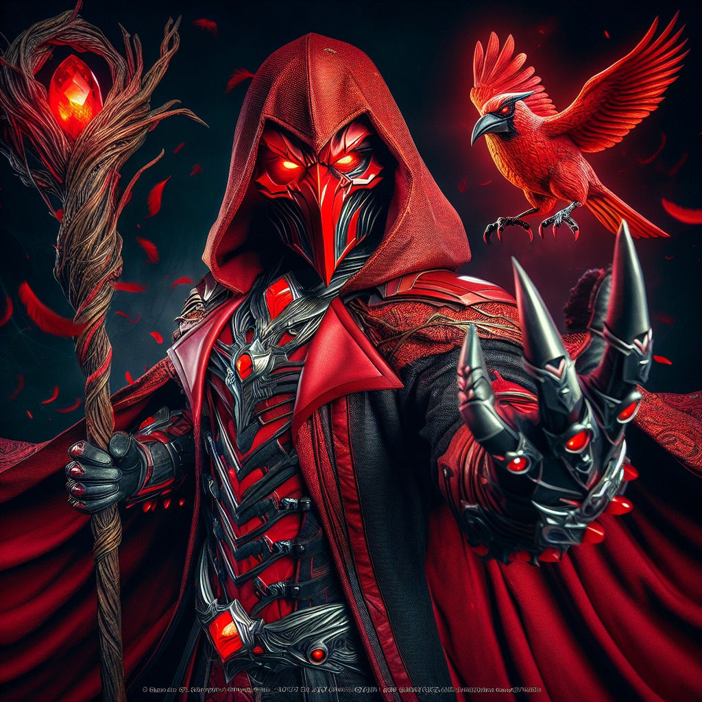 The Cardinal of Doom. - AI Generated Artwork - NightCafe Creator