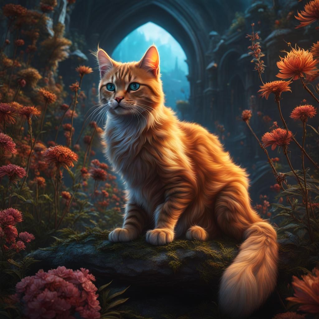 cat - AI Generated Artwork - NightCafe Creator