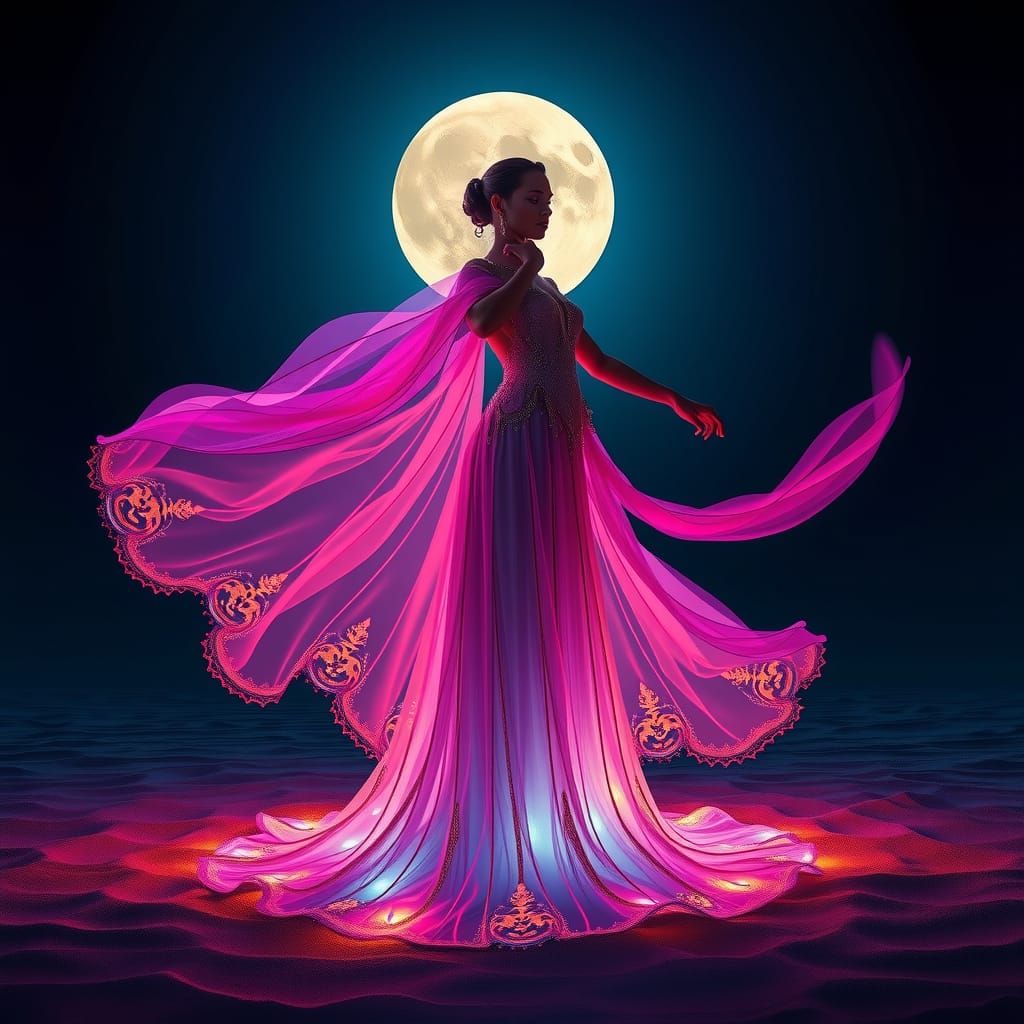 Aurora of the Ocean  by @Sakura Dreams 