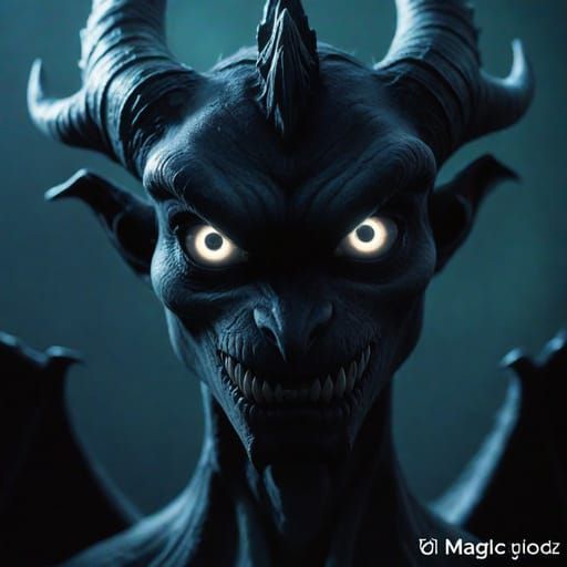 Sinister creation of Dark Spyro very evilly grinning at the human viewer who somehow magically awakens in the well of so...