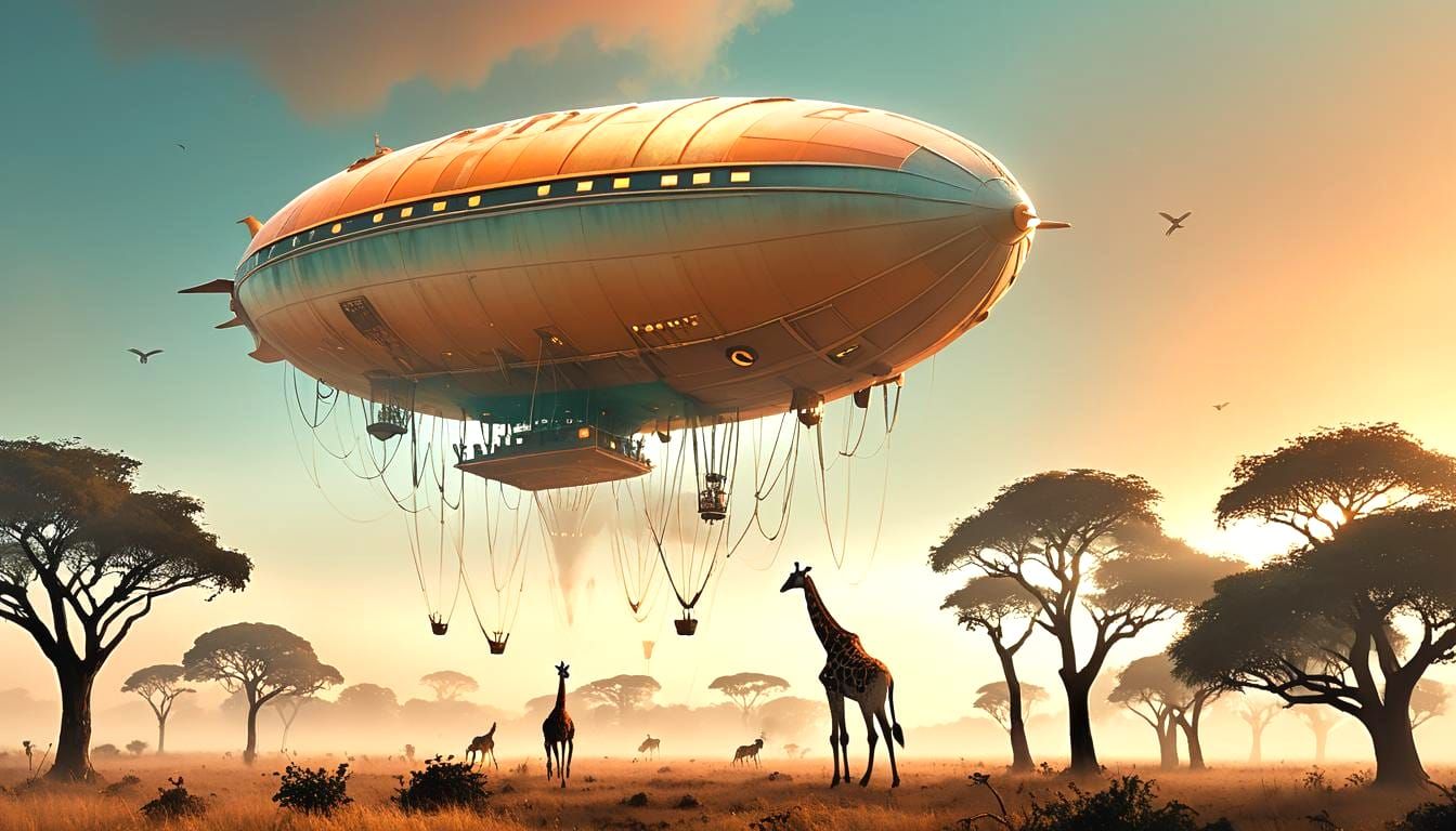 Zeppelin safari