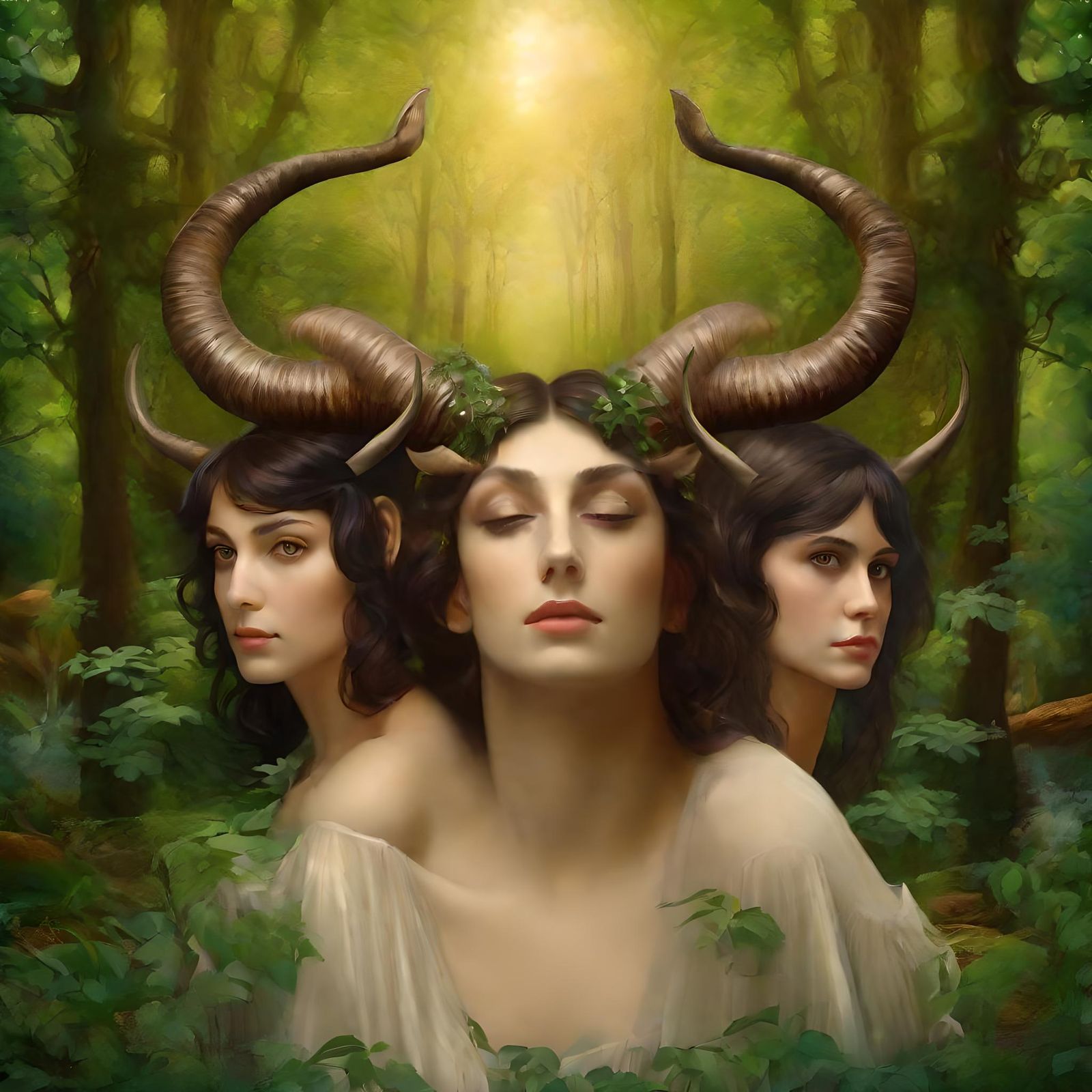 Silvanae, Roman Deities of the Forests and Wildlife - (Σιλβά...