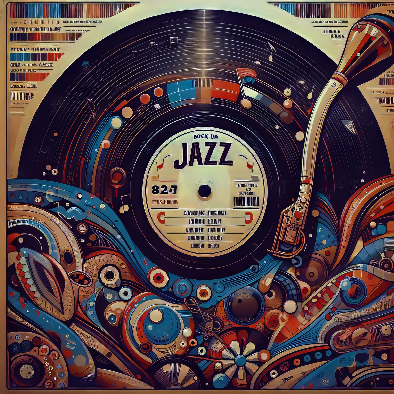Jazz Record Sleeve