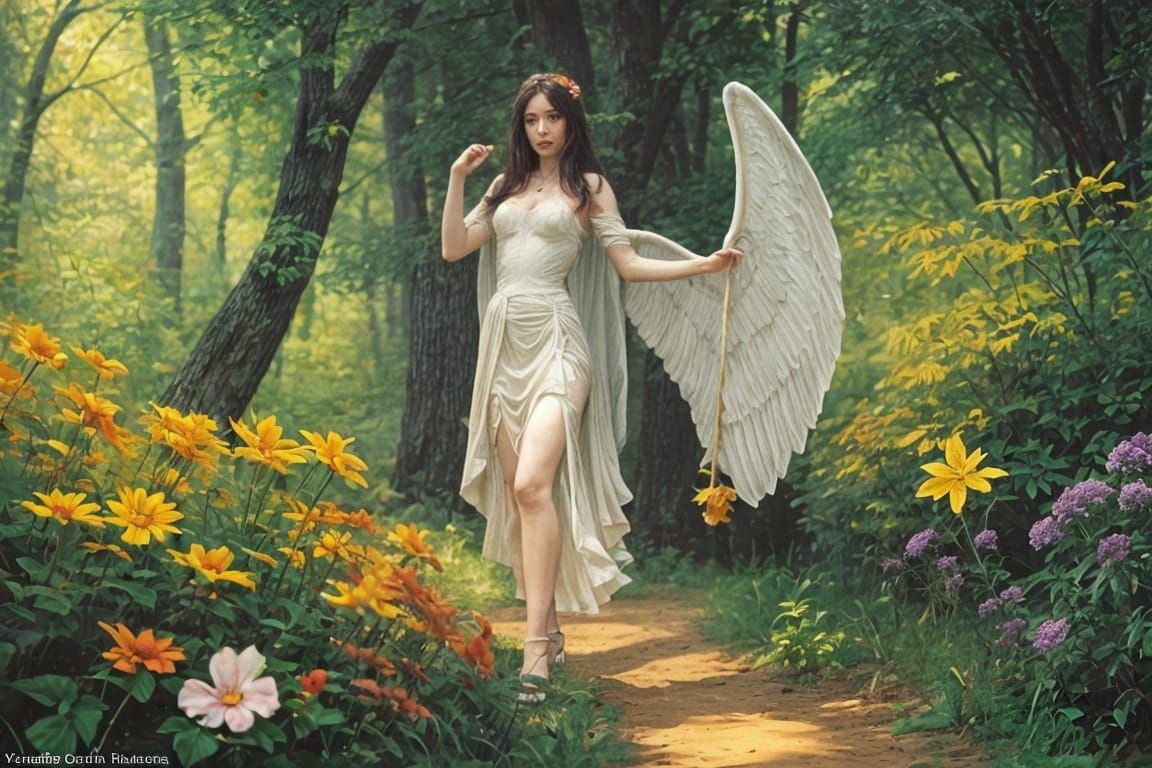 Folding Her Wings