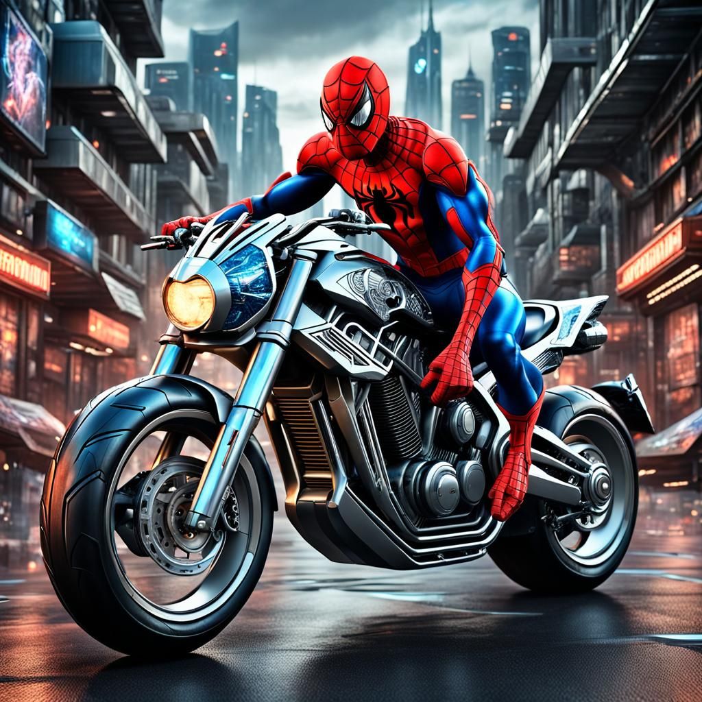 Spiderman ! - AI Generated Artwork - NightCafe Creator