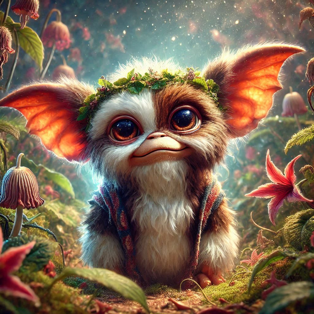 adorable fairy-tale fantasy creature portrait..